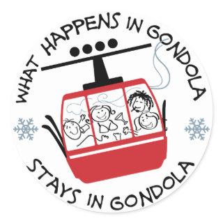 Gondola Ride Sticker