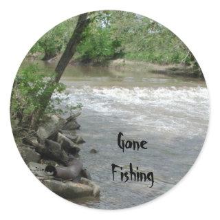 Gone Fishing Stickers by Janz