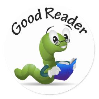 Good Reader Sticker