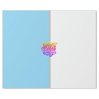Good Vibes Only Text Design - Colorful