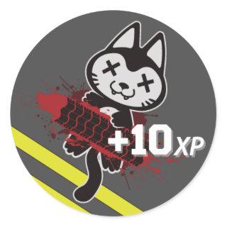 Goodbye Kitty XP Classic Round Sticker