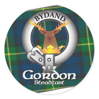 Gordon Clan Classic Round Sticker