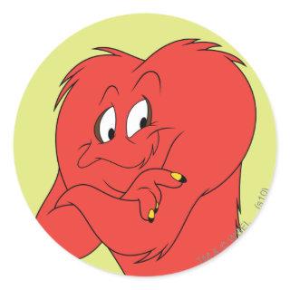 Gossamer Posing - Color Classic Round Sticker