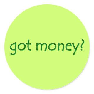 got money? Sticker