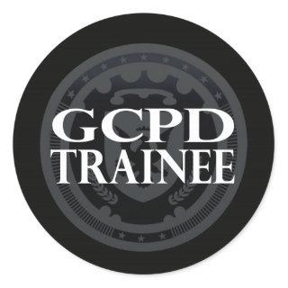 Gotham City Police Department Trainee Stickers