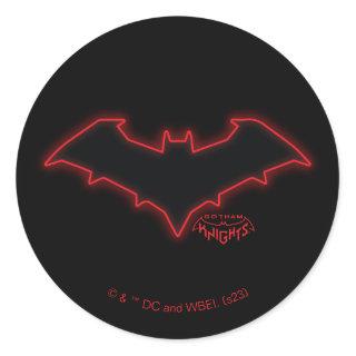 Gotham Knights Red Hood Logo Classic Round Sticker