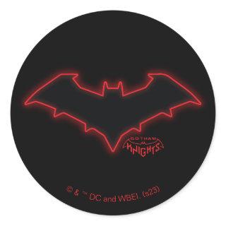 Gotham Knights Red Hood Logo Classic Round Sticker