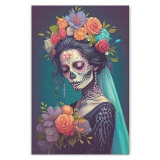 Gothic Bride in Lonely Tears,  Tissue Paper