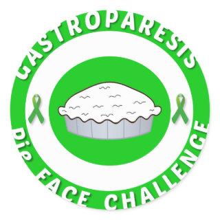 GP Pie Face Challenge Logo Stickers
