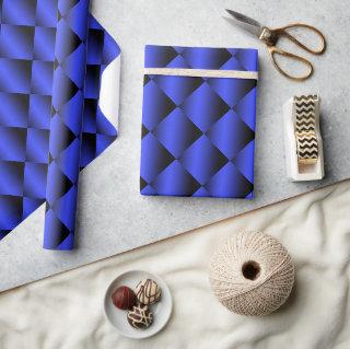 Gradient Black and Bright Blue Design