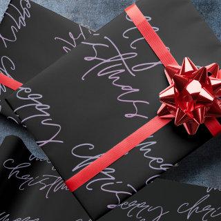 Gradient Merry Christmas | Beautiful Onyx Elegant