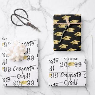 Graduation Hand Lettered CONGRATS GRAD  Sheets