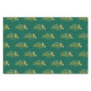 Graduation | North Dakota State Bison Head Tissue Paper