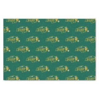 Graduation | North Dakota State Bison Head Tissue Paper