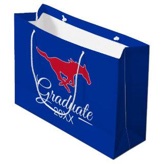 Graduation | SMU Mustangs Logo Large Gift Bag