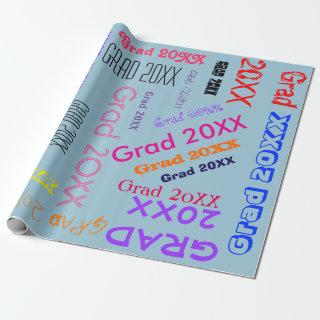 Graduation Year Personalized Custom Word Collage