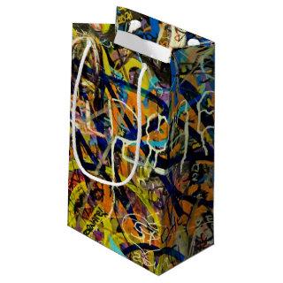 Graffiti Background Small Gift Bag