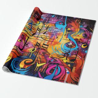 Graffiti Musical Notes