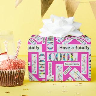 Graffiti Street Art Pattern Totally Cool Birthday