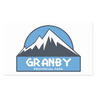 Granby Provincial Park Rectangular Sticker