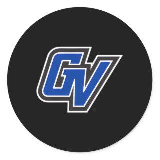 Grand Valley State Lakers Left Chest Icon Classic Round Sticker