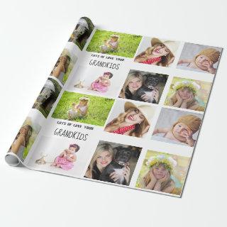Grandmother Grandfather PHOTO Collage Gift