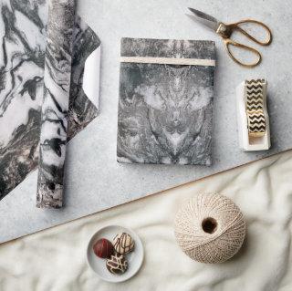 Granite Rock Marbling in Black, White and Grey