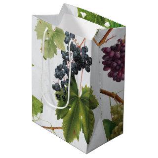 Grapes Vineyard Mediterranean Greek Island  Medium Gift Bag