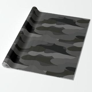 Gray and Black Camouflage