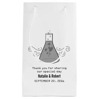 Gray Sweet Chemistry Wedding Gift Bag