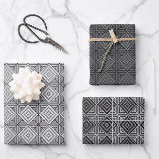 Grayscale ED Argyle  Sheets