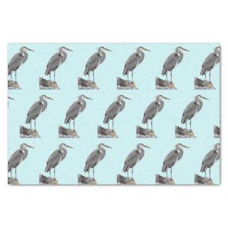 Great Blue Heron Tissue Paper
