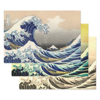 Great Wave Kanagawa Japanese Painting  Sheets