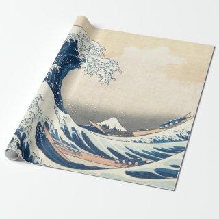 Great Wave off Kanagawa Japanese Ukiyo-e Decoupage