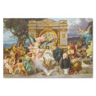 Greek Gods and Goddesses on Mount Parnassus Tissue Paper