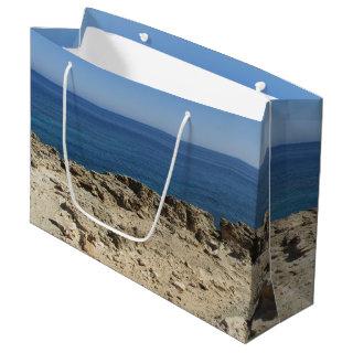 Greek Islands Mediterranean Landscape Large Gift Bag