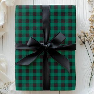 Green And Black Buffalo Plaid