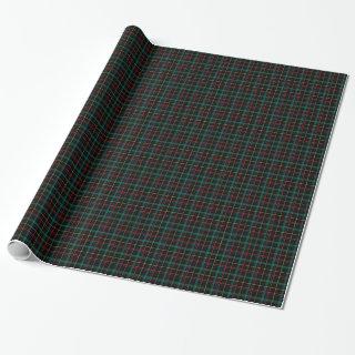 Green and Black Tartan Plaid Pattern