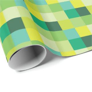 Green and Yellow Pixelated Pattern | Pixel Art