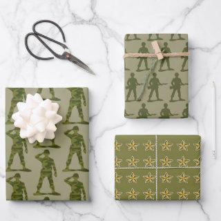 Green Army Men Trio  Sheets