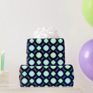 Green Black Abstract Modern Geometric Pattern