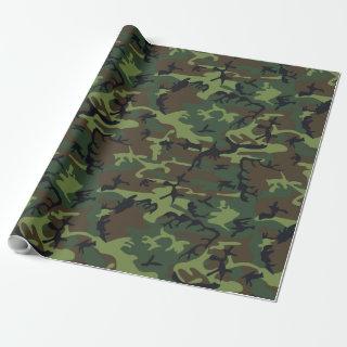Green Brown Black Hunting Camouflage