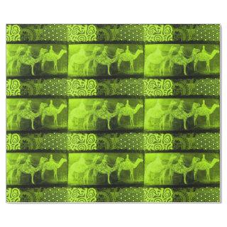 Green Camels Seasons Greetings Collage