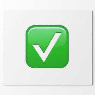 Green Checkmark In Box - Emoji