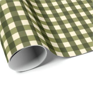 Green Dark Gingham