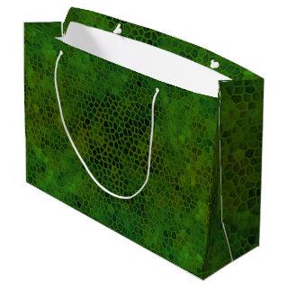 Green Dinosaur Hide Gift Bag