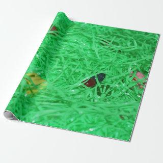 Green Easter Grass Background