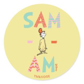 Green Eggs and Ham | Sam-I-Am Classic Round Sticker