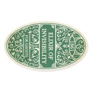 Green elixir of Invisibility potion sticker