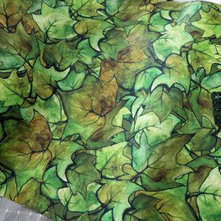 Green English Ivy Nature Watercolor Pattern  Sheets